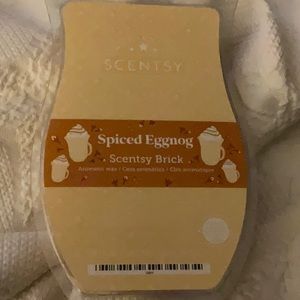 Scentsy spiced eggnog brick